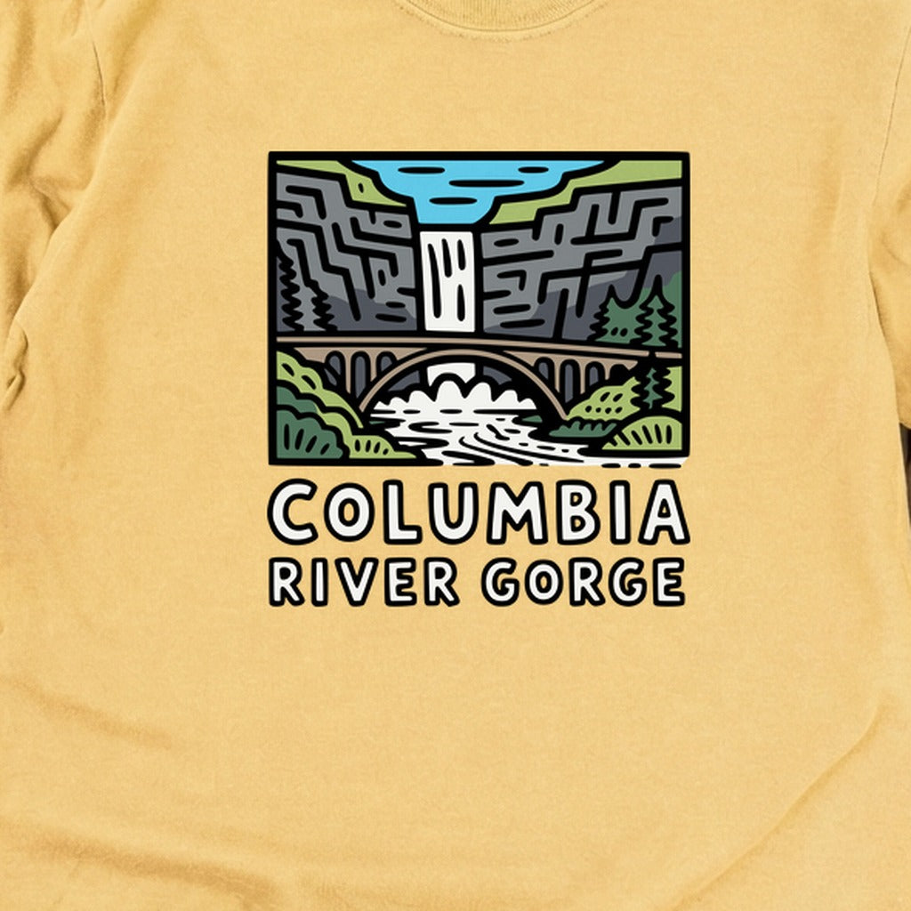 Columbia River Gorge Cotton Long Sleeve