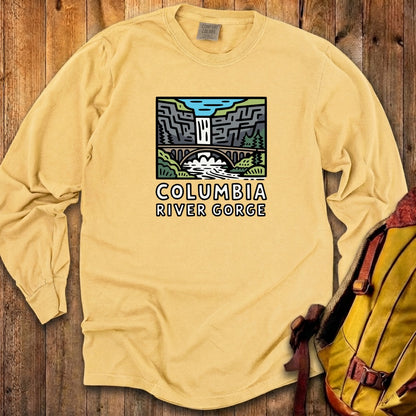 Columbia River Gorge Cotton Long Sleeve