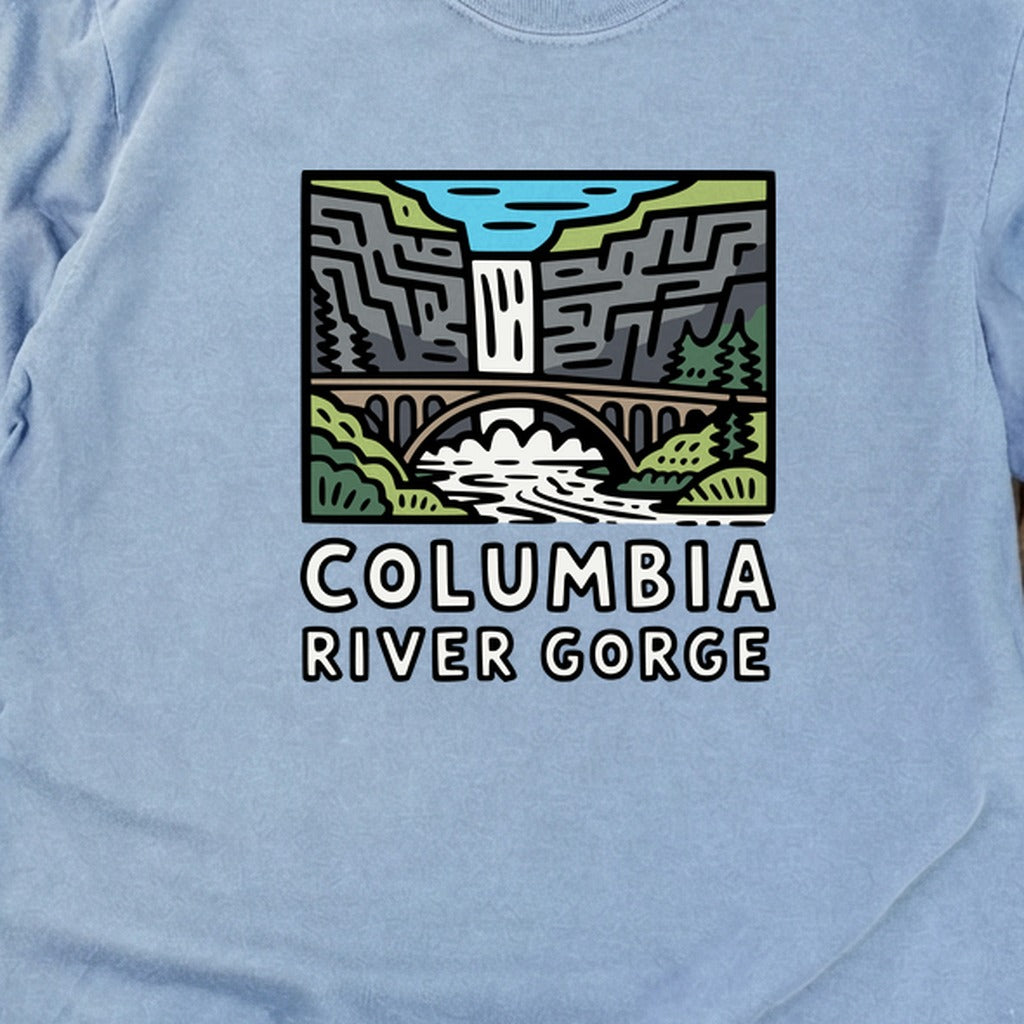 Columbia River Gorge Cotton Long Sleeve