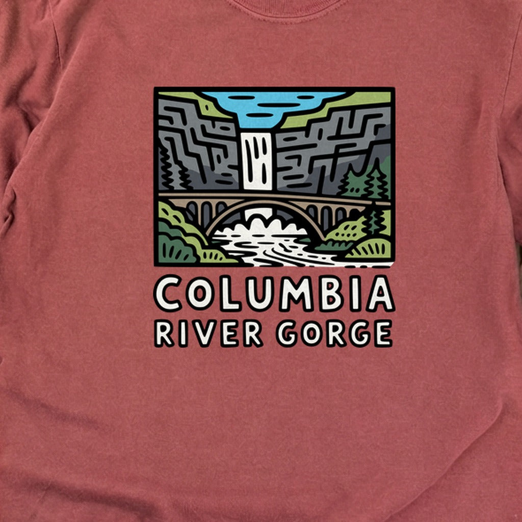 Columbia River Gorge Cotton Long Sleeve