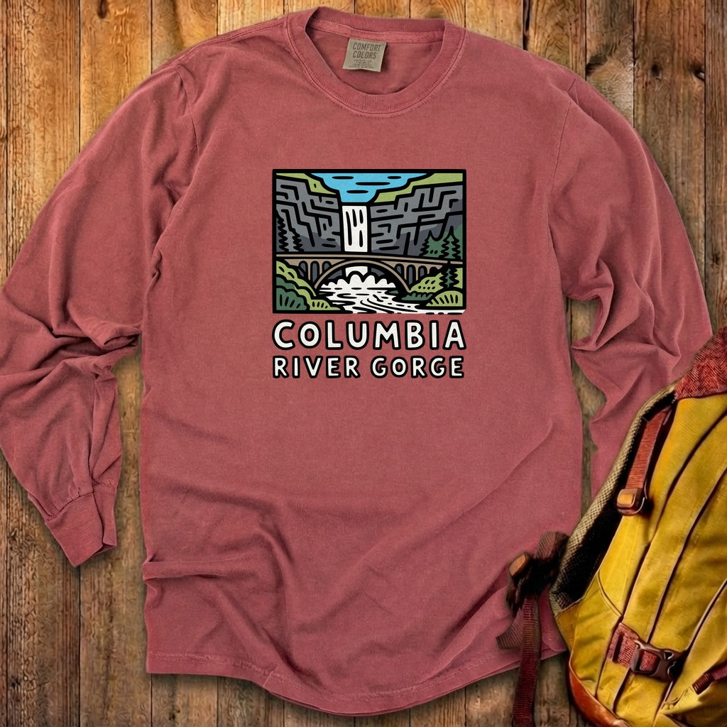 Columbia River Gorge Cotton Long Sleeve