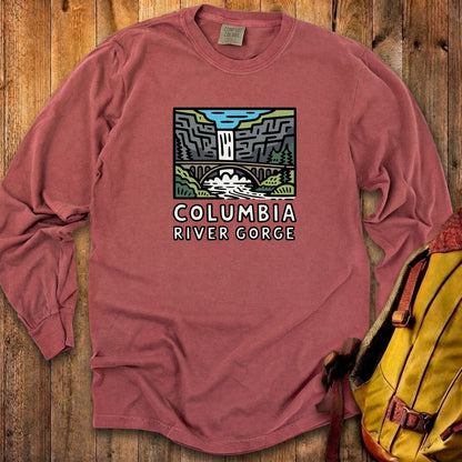 Columbia River Gorge Cotton Long Sleeve