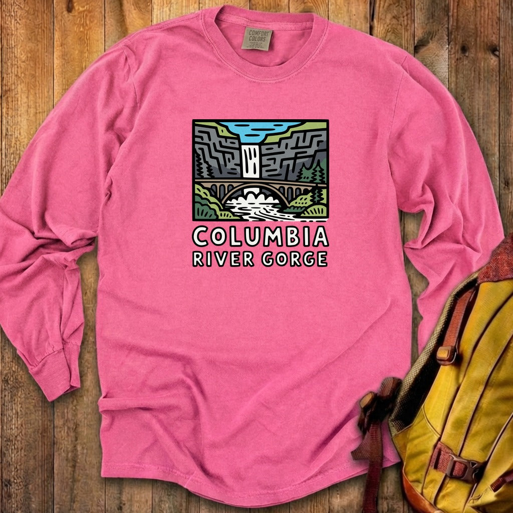 Columbia River Gorge Cotton Long Sleeve