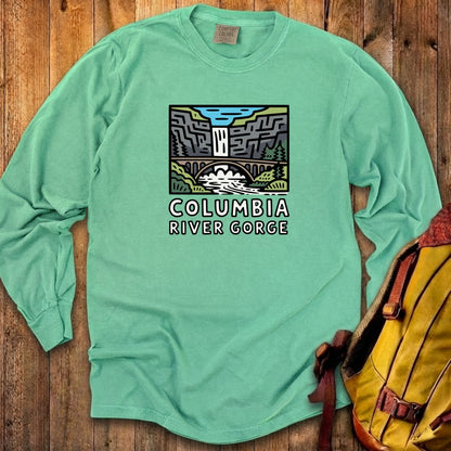 Columbia River Gorge Cotton Long Sleeve