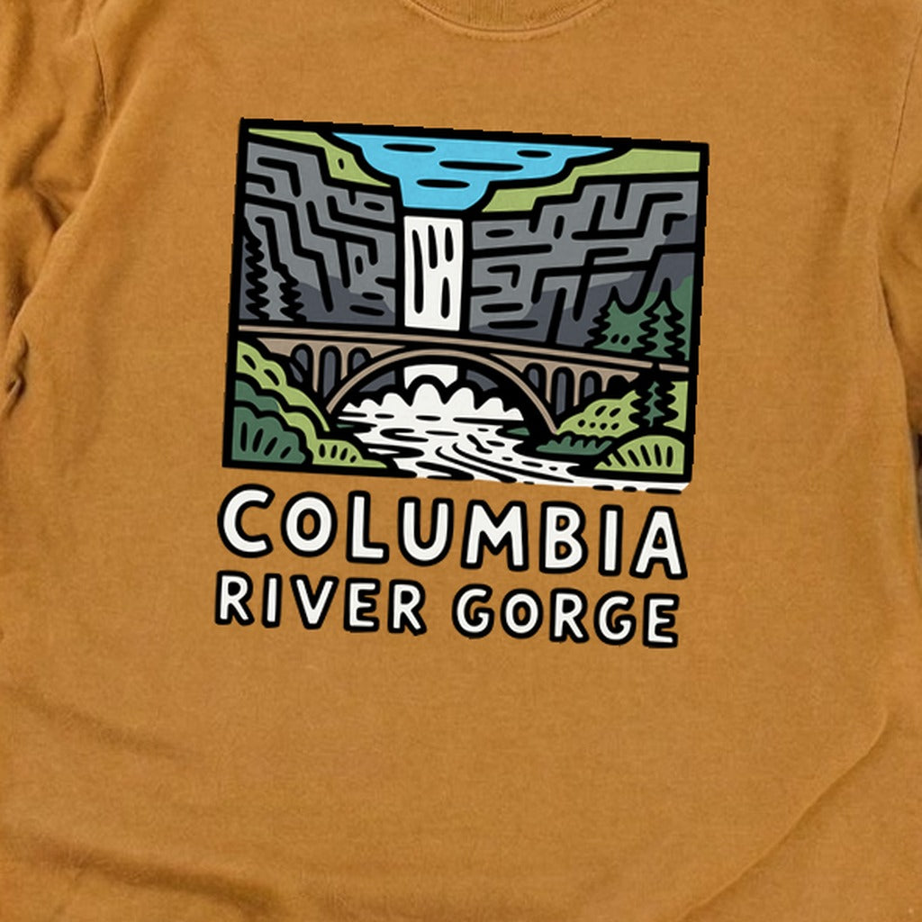 Columbia River Gorge Cotton Long Sleeve
