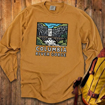 Columbia River Gorge Cotton Long Sleeve