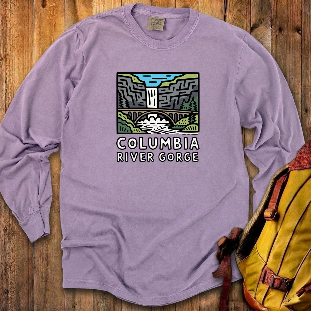 Columbia River Gorge Cotton Long Sleeve