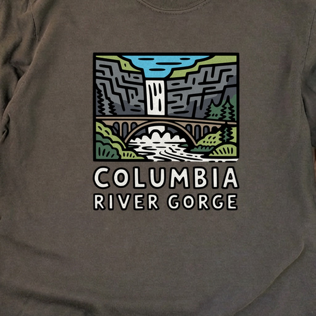 Columbia River Gorge Cotton Long Sleeve