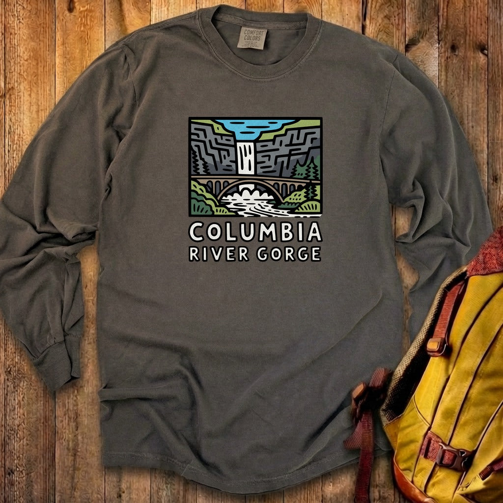 Columbia River Gorge Cotton Long Sleeve