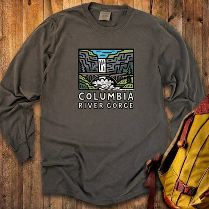 Columbia River Gorge Cotton Long Sleeve