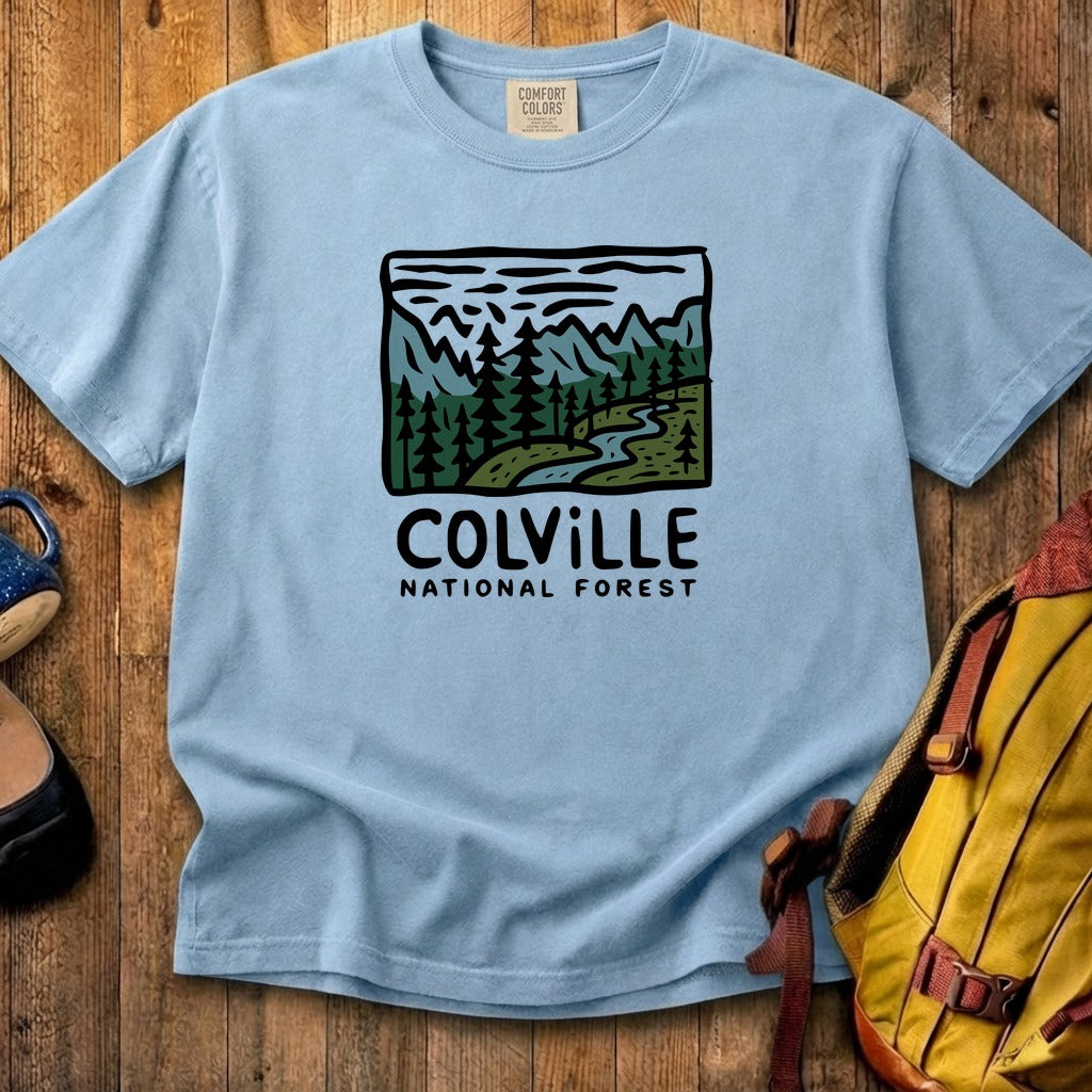 Colville National Forest Cotton T-Shirt