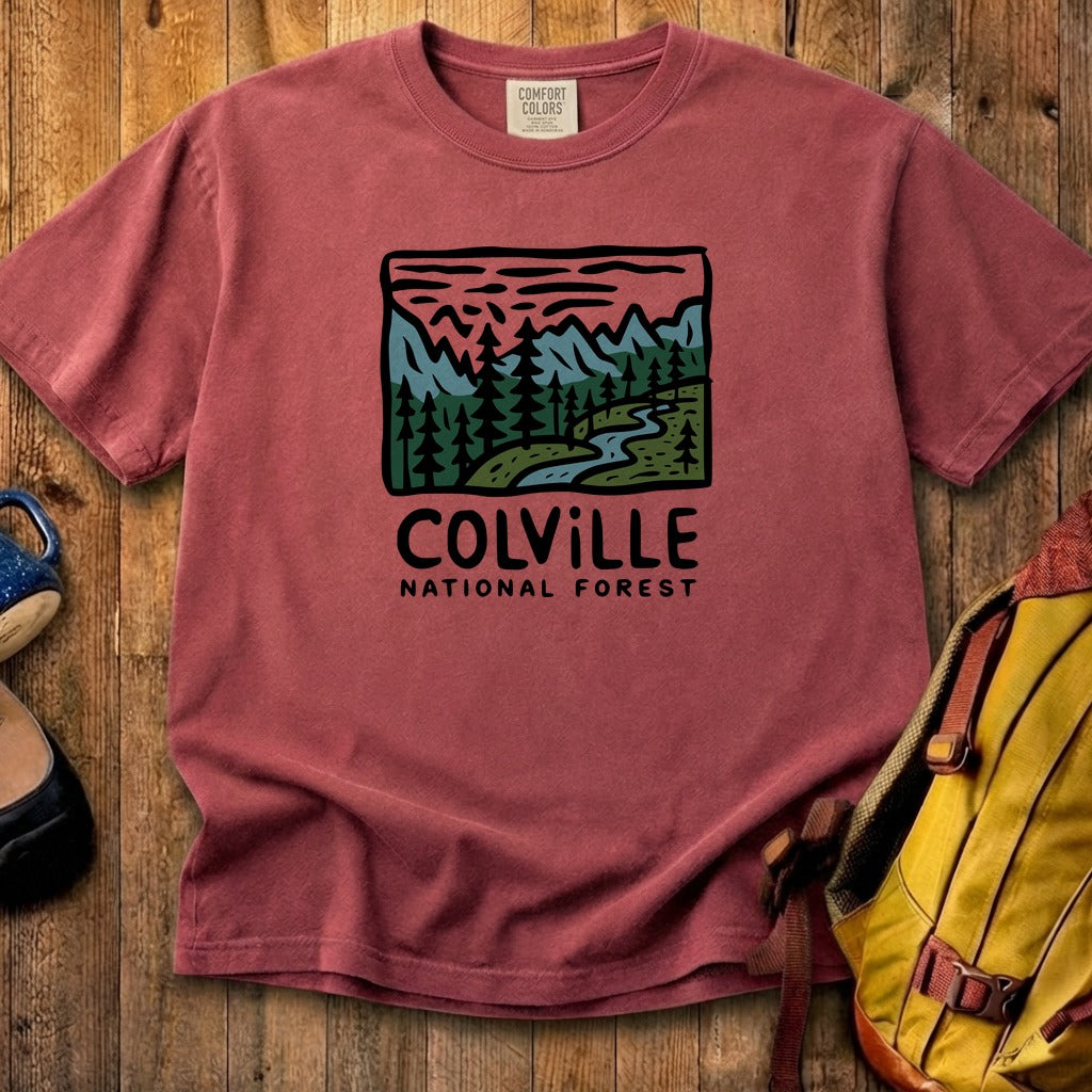 Colville National Forest Cotton T-Shirt