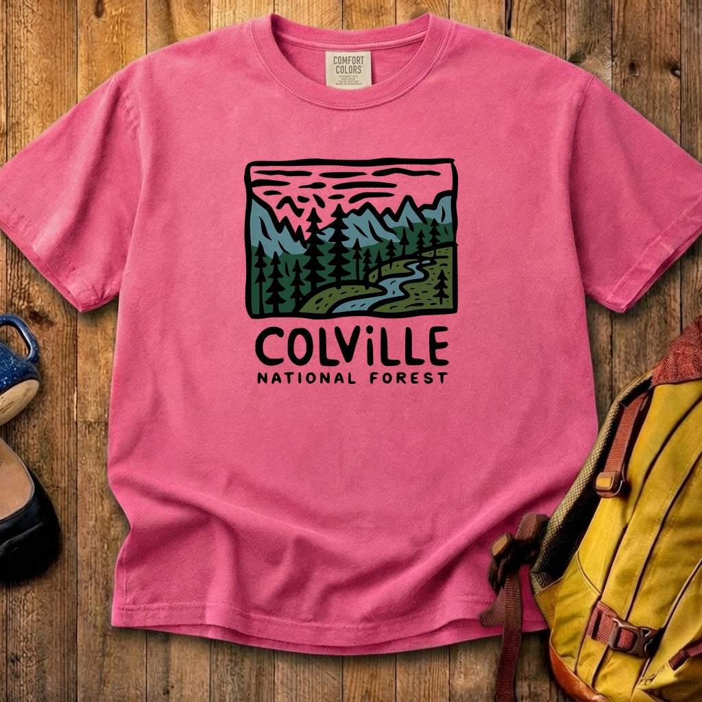 Colville National Forest Cotton T-Shirt