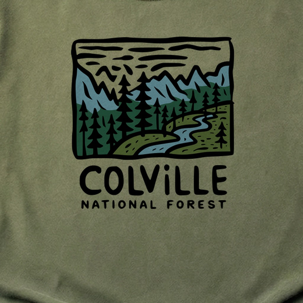 Colville National Forest Cotton T-Shirt