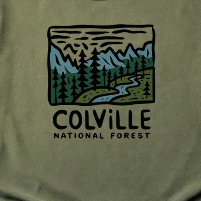 Colville National Forest Cotton T-Shirt
