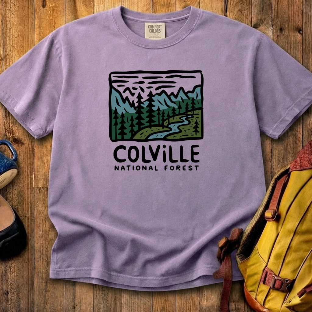 Colville National Forest Cotton T-Shirt