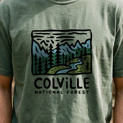 Colville National Forest Cotton T-Shirt