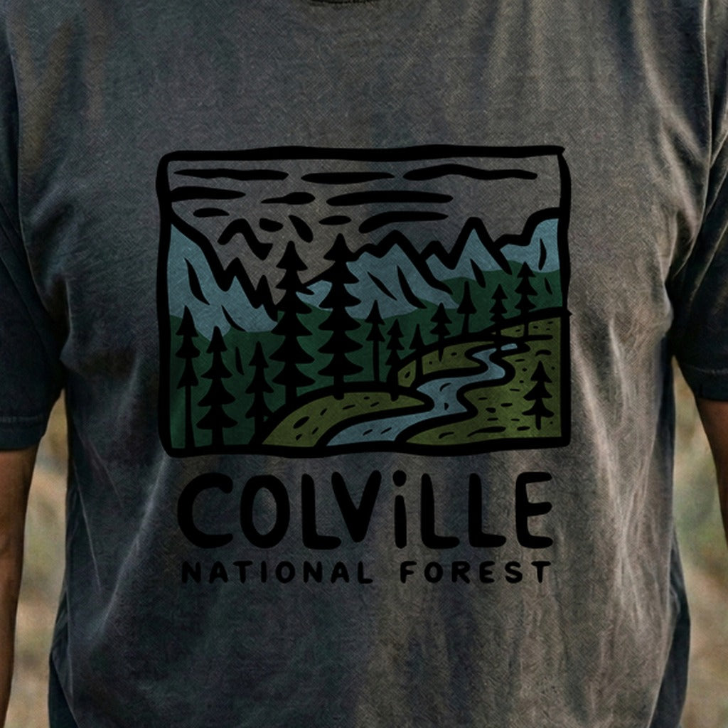 Colville National Forest Cotton T-Shirt