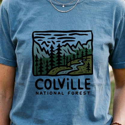 Colville National Forest Cotton T-Shirt