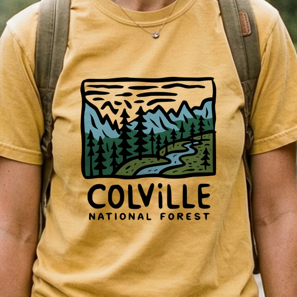 Colville National Forest Cotton T-Shirt