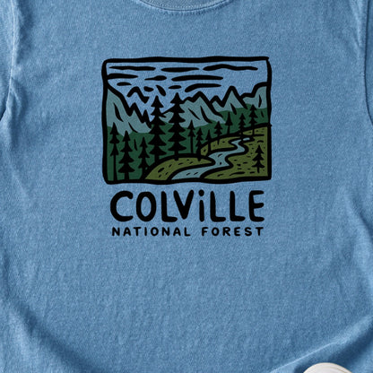 Colville National Forest Kids Cotton T-Shirt