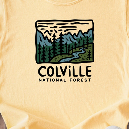 Colville National Forest Kids Cotton T-Shirt