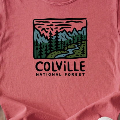 Colville National Forest Kids Cotton T-Shirt