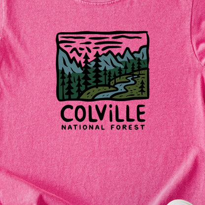 Colville National Forest Kids Cotton T-Shirt