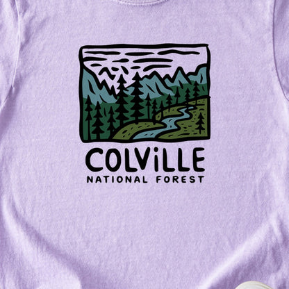 Colville National Forest Kids Cotton T-Shirt