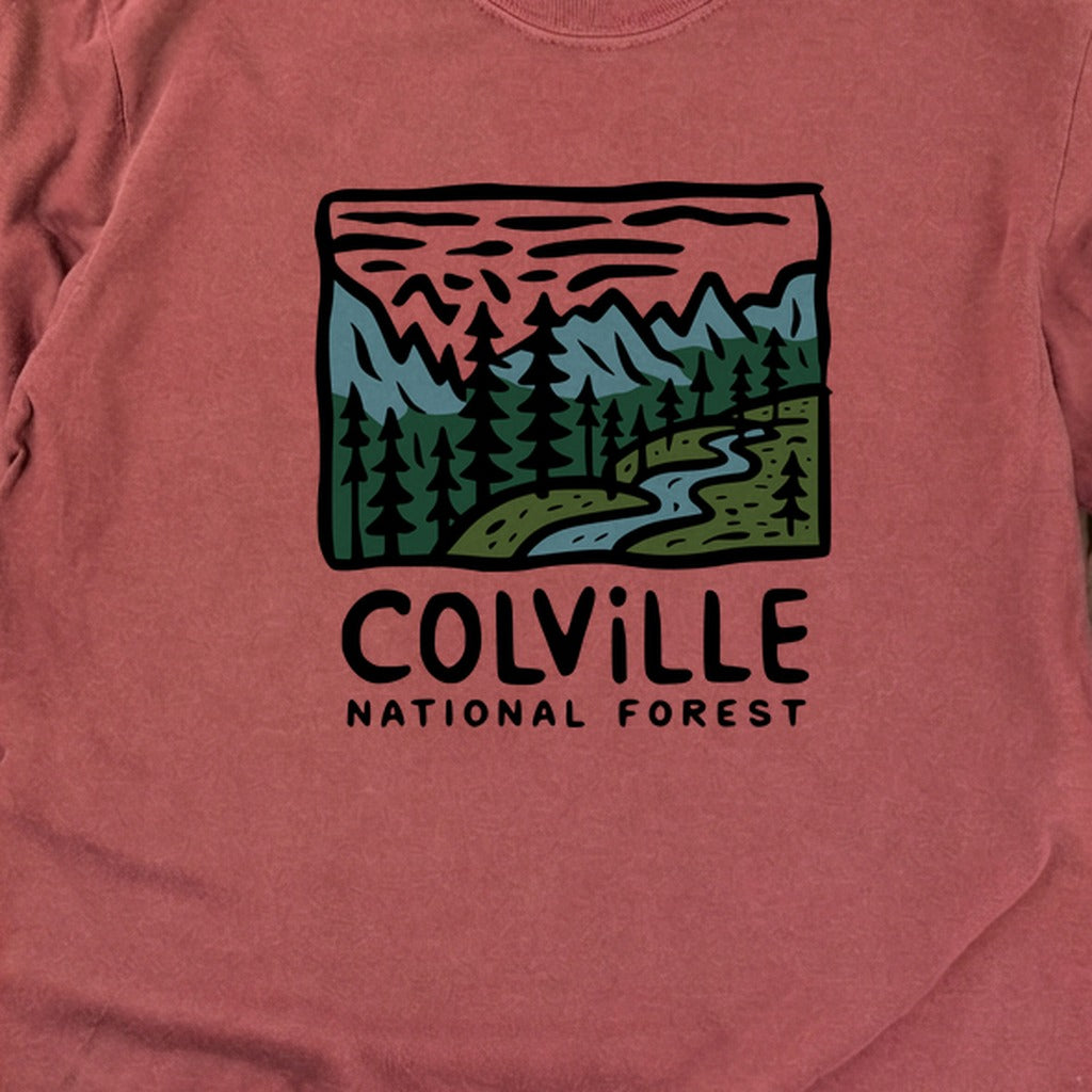 Colville National Forest Cotton Long Sleeve