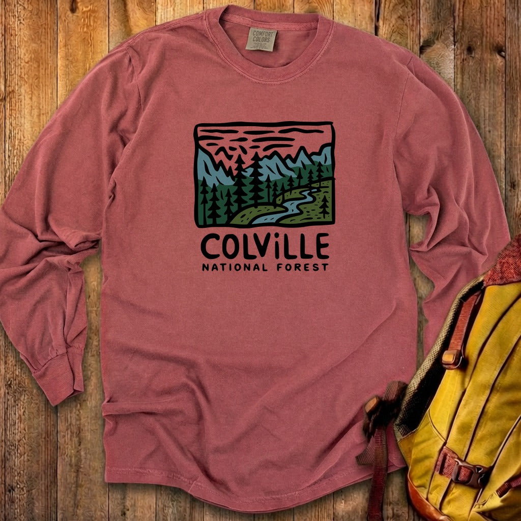 Colville National Forest Cotton Long Sleeve
