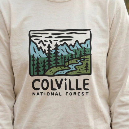 Colville National Forest Cotton Long Sleeve
