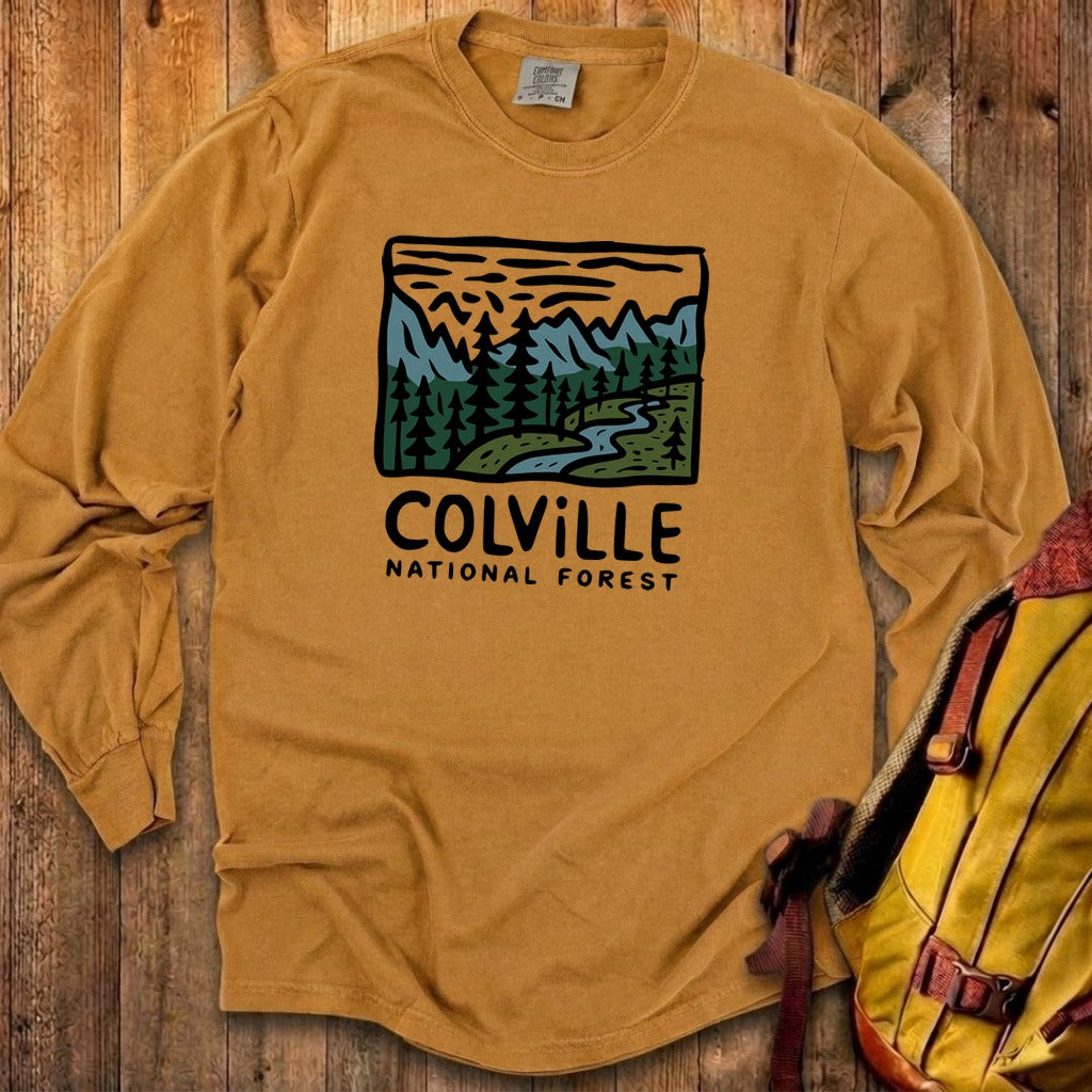 Colville National Forest Cotton Long Sleeve