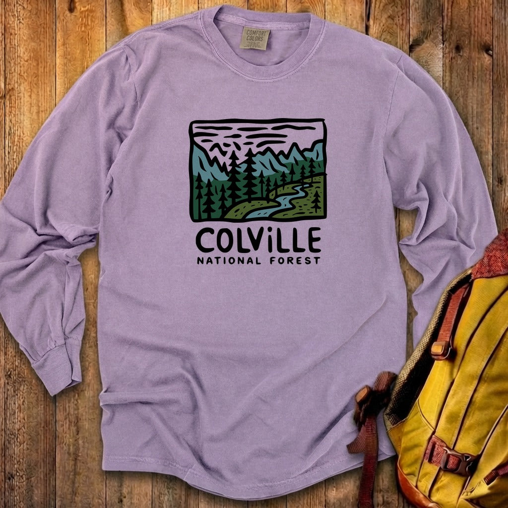 Colville National Forest Cotton Long Sleeve