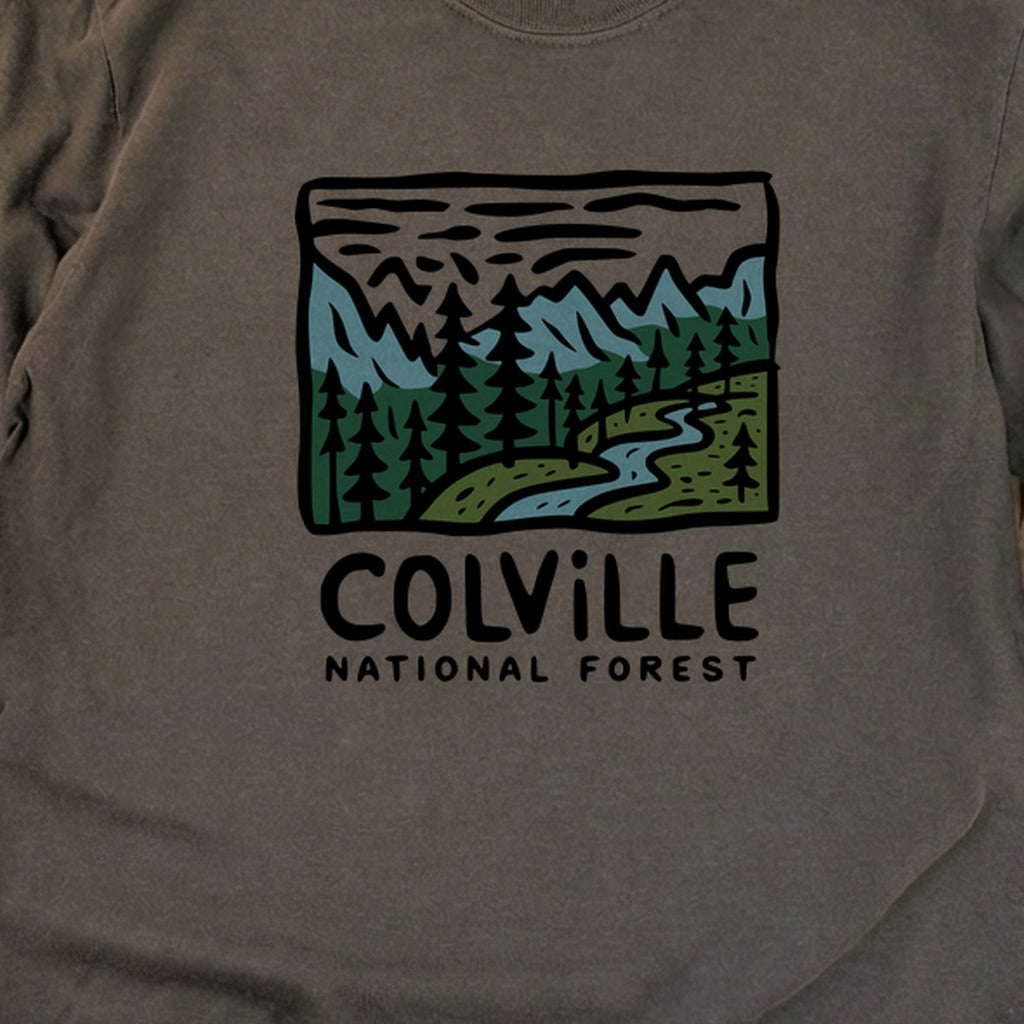 Colville National Forest Cotton Long Sleeve