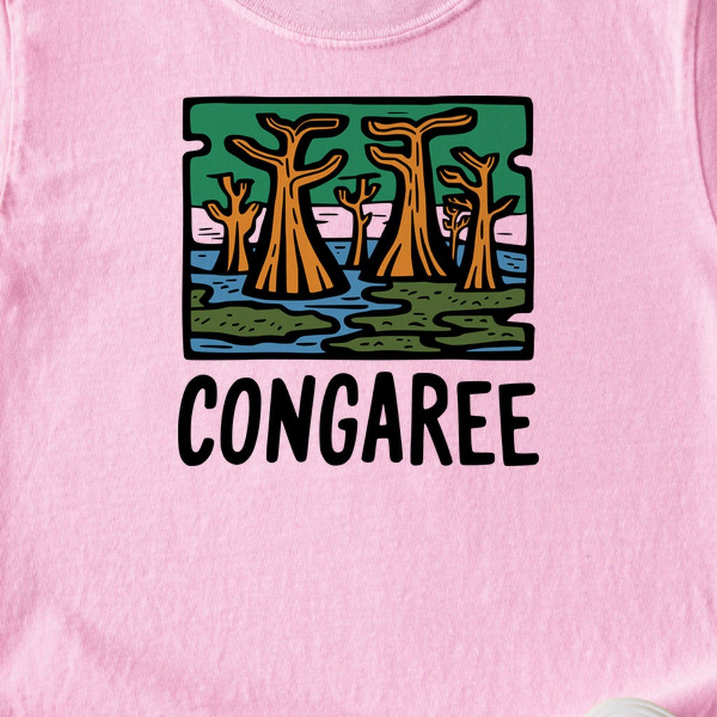 Congaree National Park Kids Cotton T-Shirt