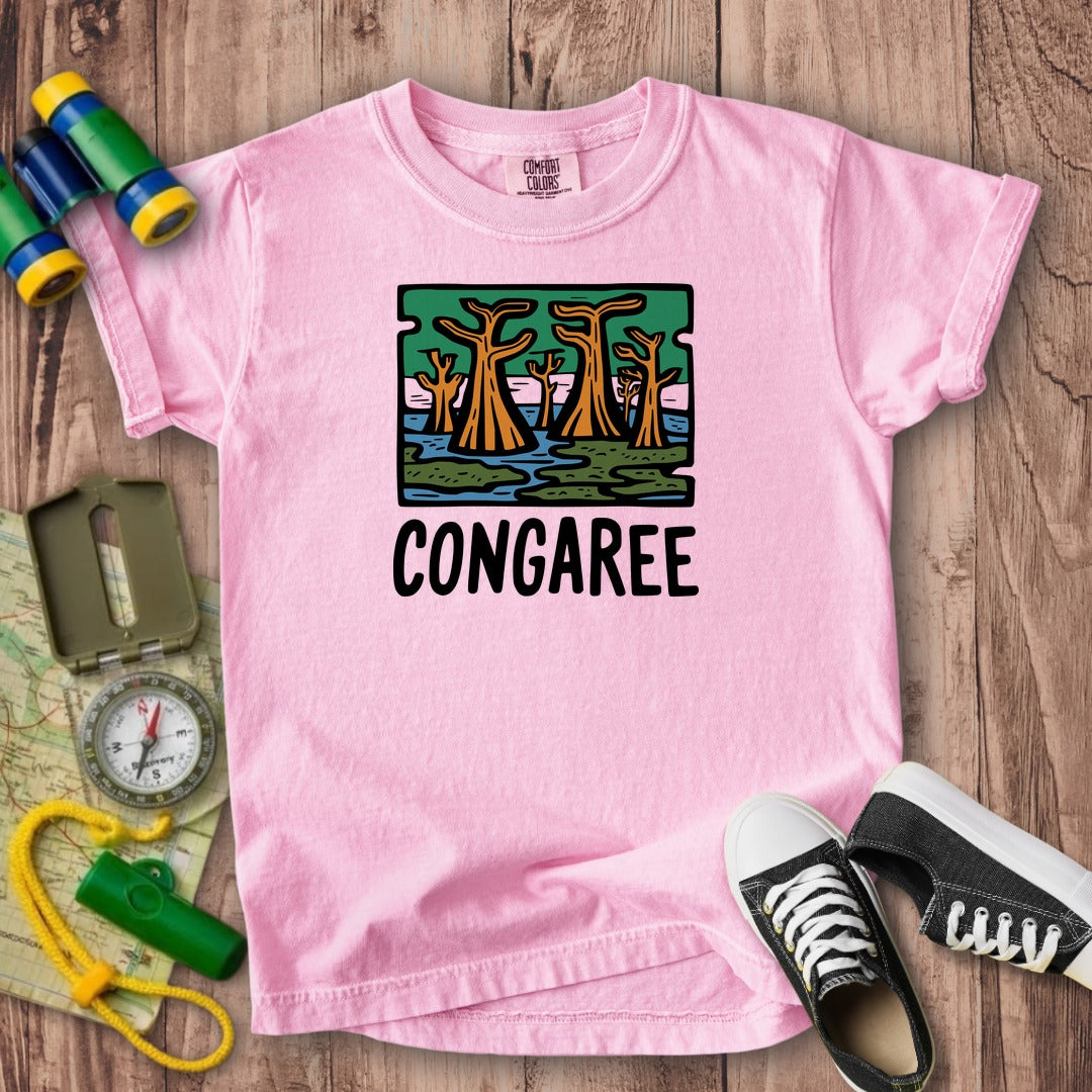 Congaree National Park Kids Cotton T-Shirt