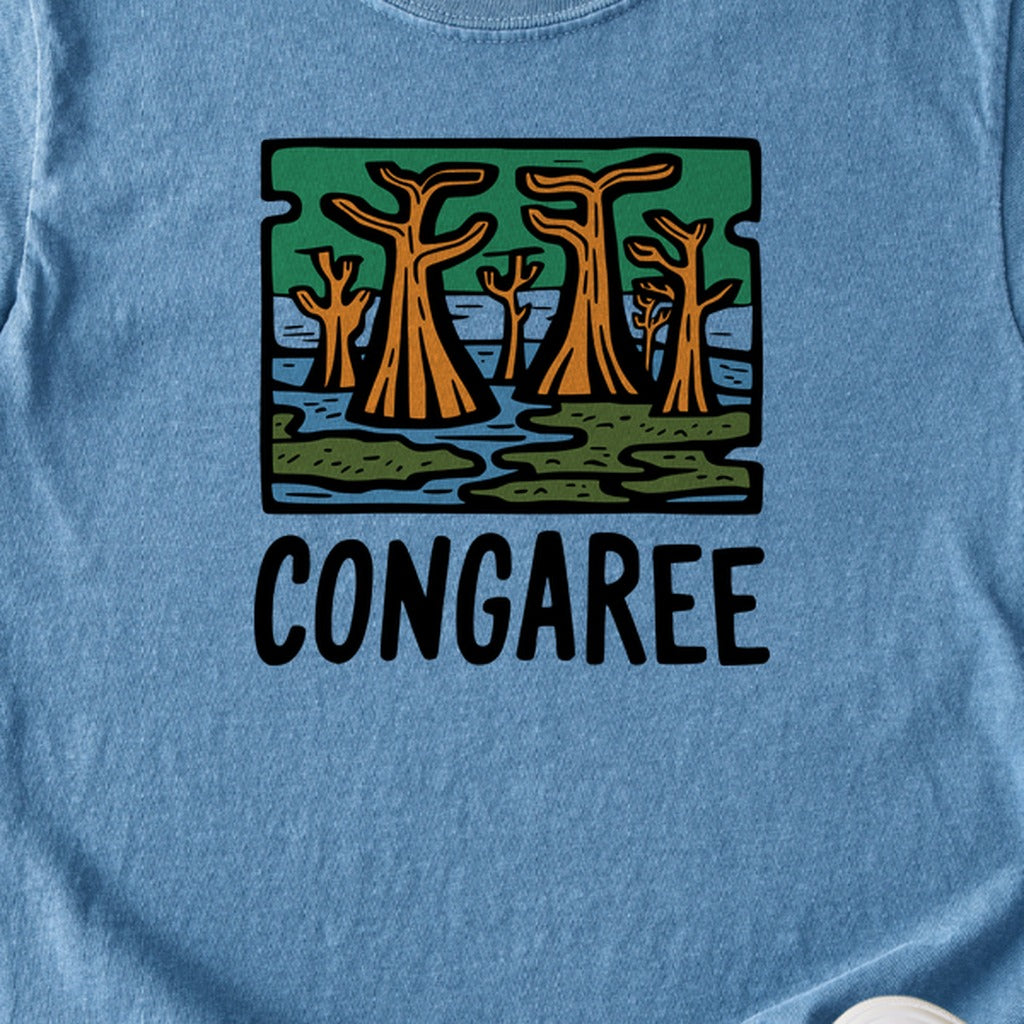 Congaree National Park Kids Cotton T-Shirt