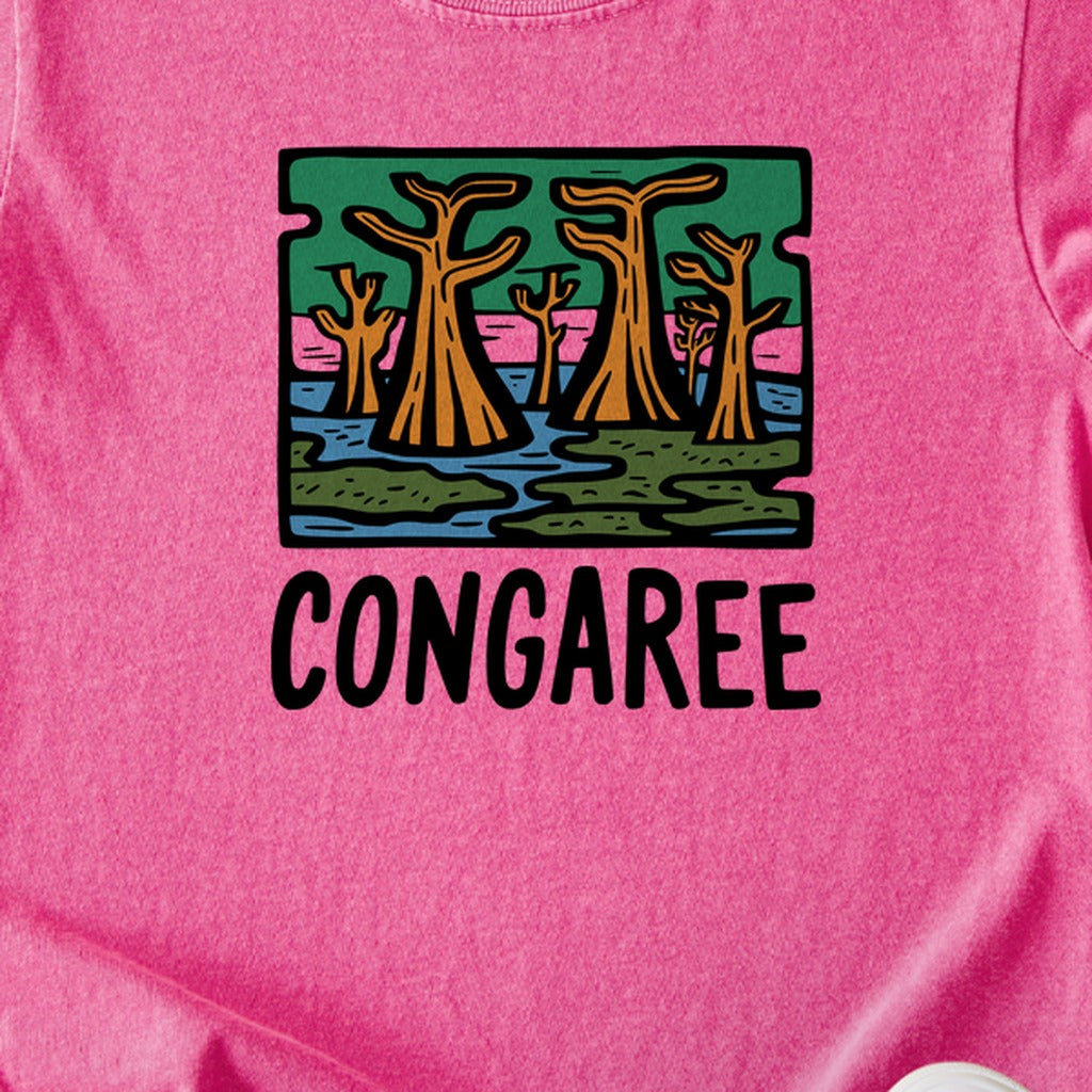 Congaree National Park Kids Cotton T-Shirt