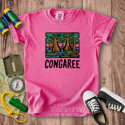 Congaree National Park Kids Cotton T-Shirt