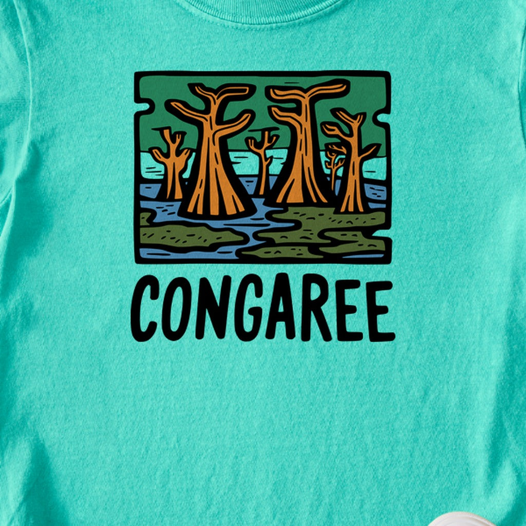 Congaree National Park Kids Cotton T-Shirt