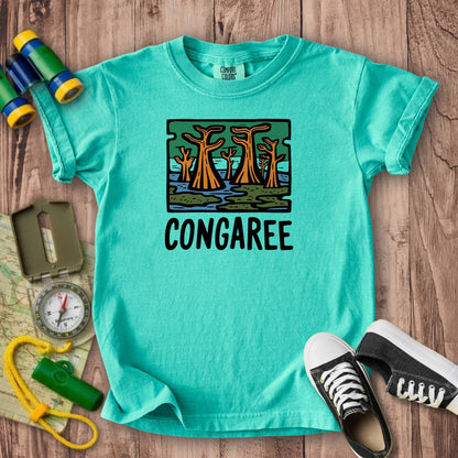 Congaree National Park Kids Cotton T-Shirt
