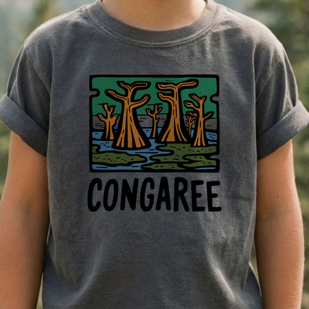 Congaree National Park Kids Cotton T-Shirt