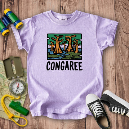 Congaree National Park Kids Cotton T-Shirt