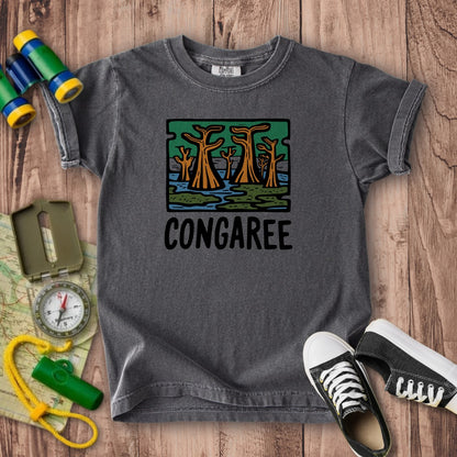 Congaree National Park Kids Cotton T-Shirt