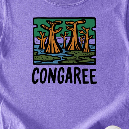 Congaree National Park Kids Cotton T-Shirt