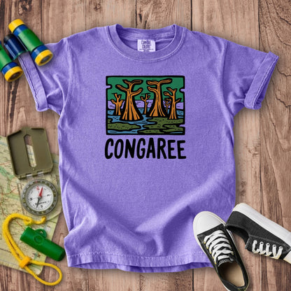 Congaree National Park Kids Cotton T-Shirt