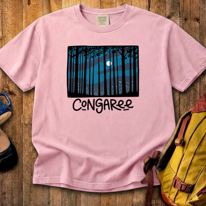 Congaree at Night Cotton T-Shirt