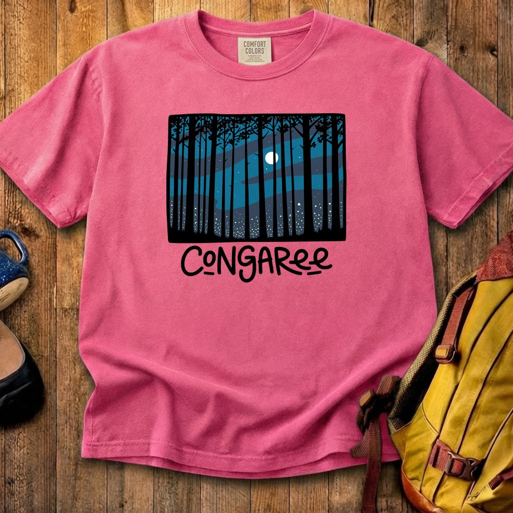Congaree at Night Cotton T-Shirt