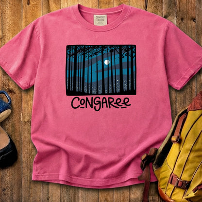 Congaree at Night Cotton T-Shirt